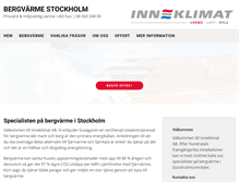Tablet Screenshot of bergvarmestockholm.com